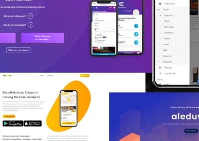 WebApps by aleduwa: Design und Landingpages